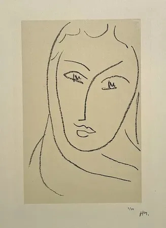 キース・ヴァン・ドンゲン、「Tete de jeune Femme」 Portrait de Jeune Femme by | Kees VAN DONGEN | buy art
