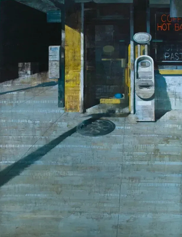 François BARD - Painting - The Corner