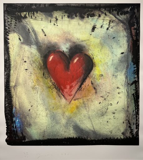 Jim DINE - Stampa-Multiplo - Viennese Heart IV
