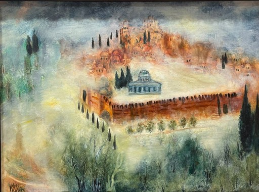 吕文•鲁宾 - 绘画 - Jerusalem 