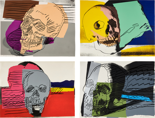 Andy WARHOL - Print-Multiple - Skulls Complete Portfolio
