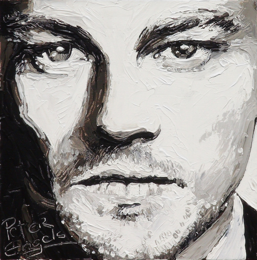 Peter ENGELS - Pittura - Leonardo DiCaprio (Hollywood Collection