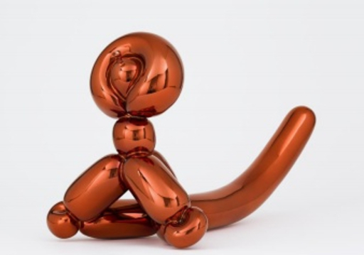 Jeff KOONS - Céramique - Balloon Monkey (Orange)