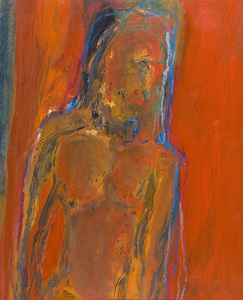 Douglas THOMSON - Painting - Red Figure