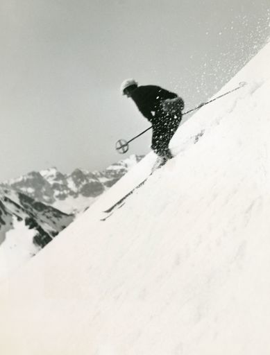 Karl MACHATSCHEK - 照片 - Descente rapide dans la neige du printemps