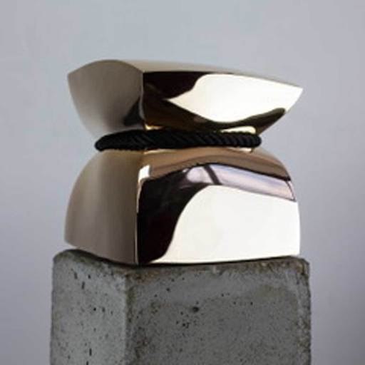 Stephan MARIENFELD - Sculpture-Volume - Kleiner Kubus Bronze
