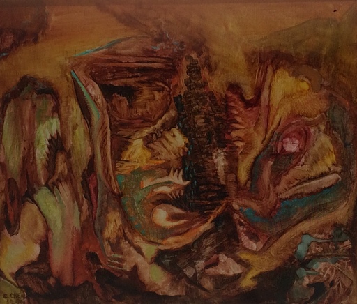 Christian CHENARD - Gemälde - Abstrait