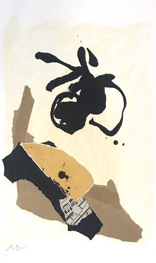 Robert MOTHERWELL - Stampa-Multiplo - Untitled, from: 12th Anniversary Galeria Joan Prats 