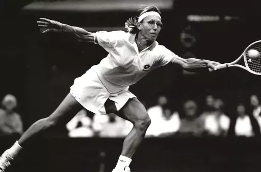 David ASHDOWN - 照片 - Martina Navratilova, Tennis Champion (1994)