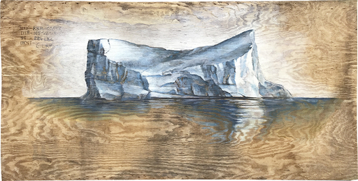 Christoph POGGELER - Painting - Eisberg III