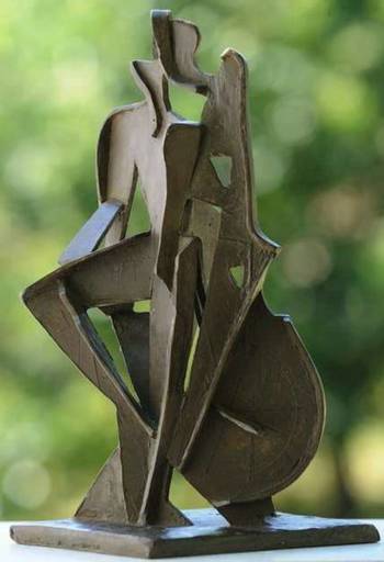 André ABRAM - Sculpture-Volume - Hommage à Manuel de Falla