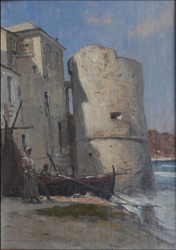 François BOCION - Painting - Antibes