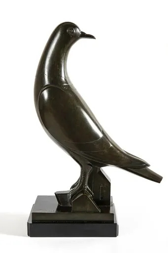 Gustave MIKLOS - Sculpture-Volume - Pigeon