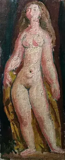 Isaac DÍAZ PARDO - Pintura - estudio de nu