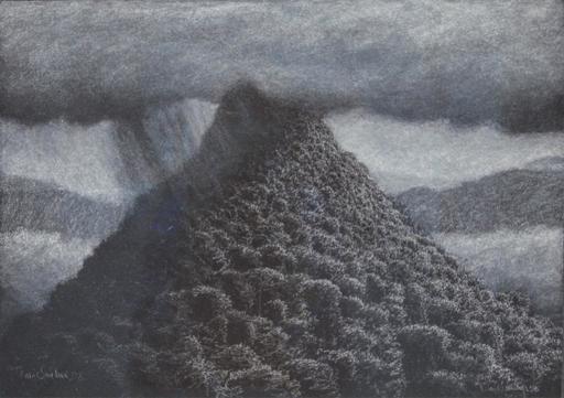 Tomás SANCHEZ - Painting - El volcán 