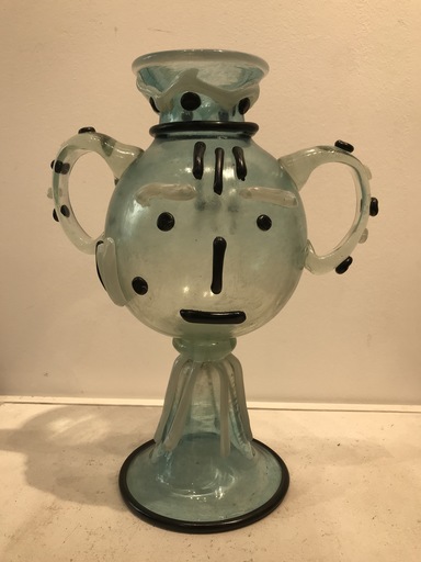 巴勃罗•毕加索 - 雕塑 - Glass vase