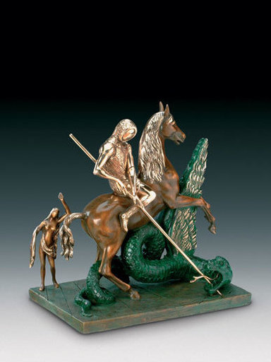 萨尔瓦多·达利 - 雕塑 - Saint George and the Dragon, St. Georges et le dragon