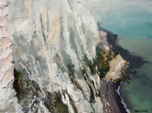 Frank SUPLIE - Painting - Dover/Nationalpark, Fanbay im Nebel