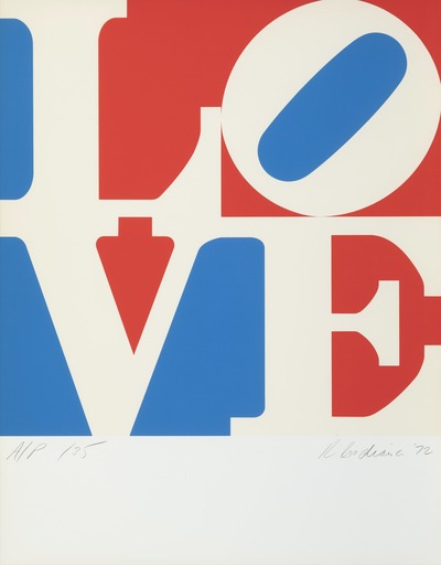 Robert INDIANA - Stampa-Multiplo - The American Love