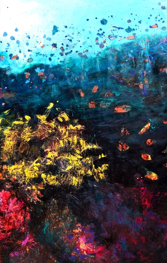 Peny MANAVI - Painting - Under the sea 4 