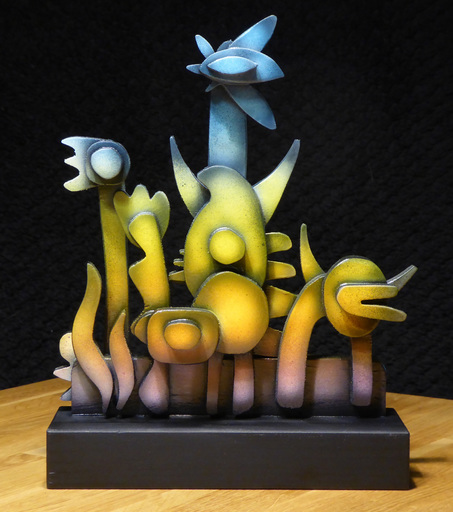Thierry CORPET - Sculpture-Volume - Tiny Wild Totem