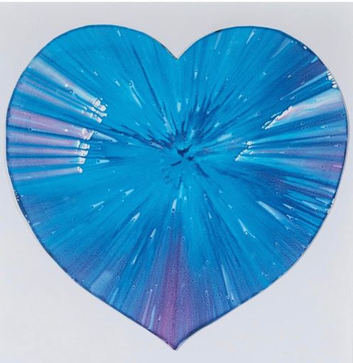 Damien HIRST - Painting - Heart Spin