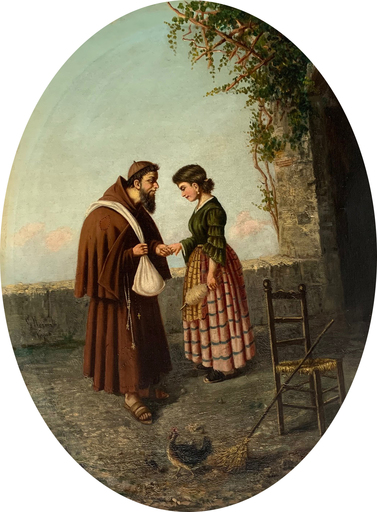 Gaetano MORMILE - Gemälde - La confessione