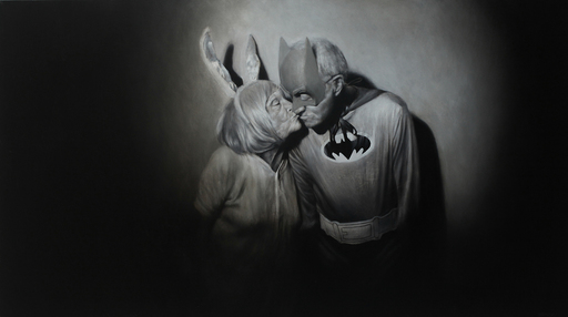 Jason BARD YARMOSKY - Painting - The Kiss