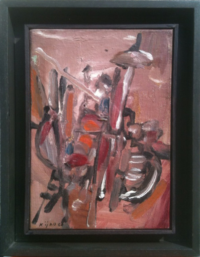 Ladislas KIJNO - Pintura - Abstract Composition