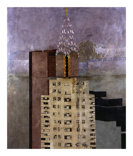 Jorge CASTILLO - 版画 - Good morning, Chrisler Building New York