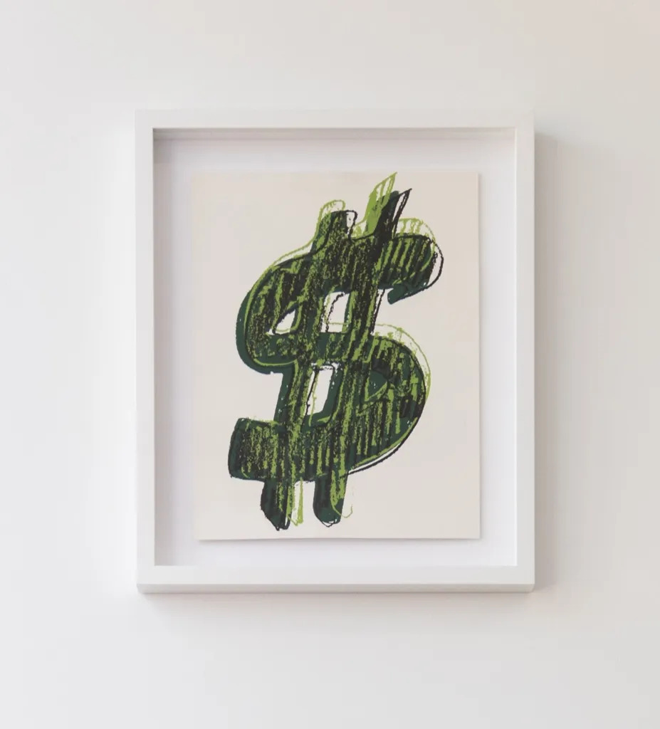 Dollar Sign (Green) by | Andy WARHOL | buy art online | artprice