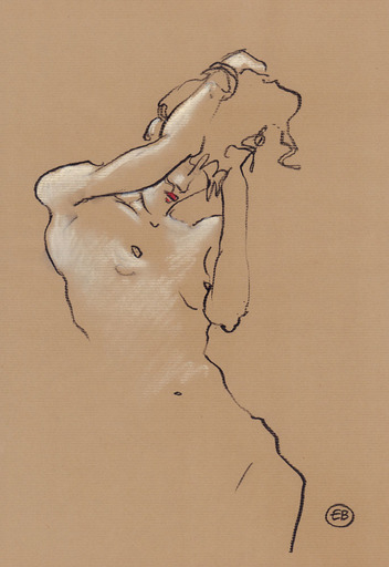 Etienne BONNET - Disegno Acquarello - A716