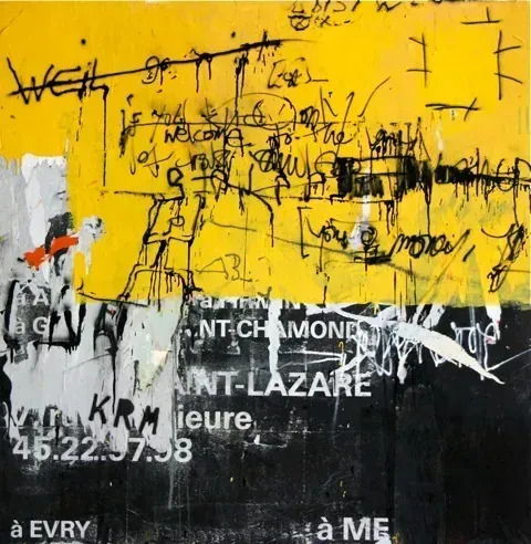 CHERIF & GEZA - Peinture - Saint Lazare