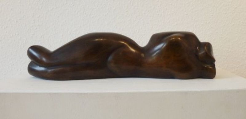 Margarete MOLL - Escultura - Kleiner liegender weiblicher Torso