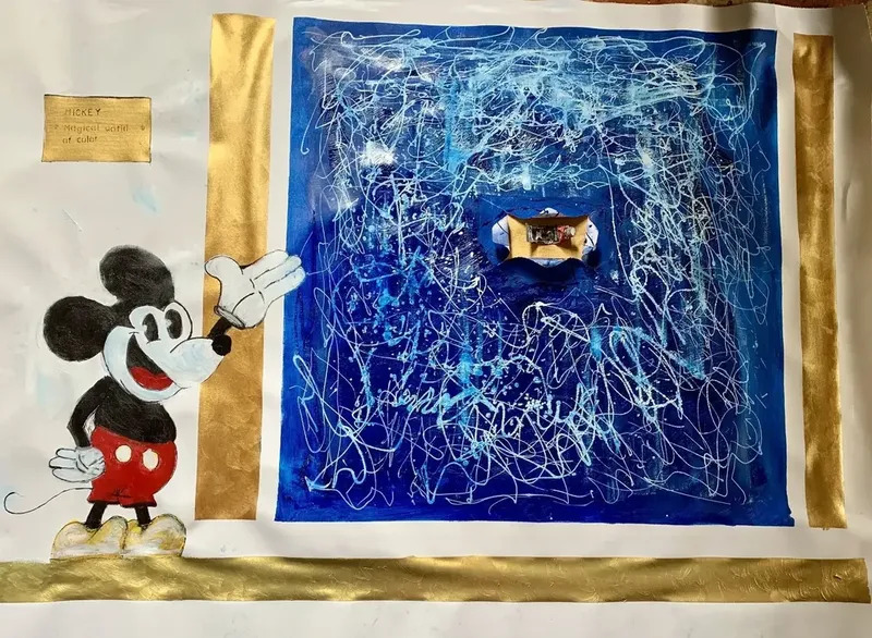 Mickey Magical World Of Color By Arc Buy Art Online Artprice