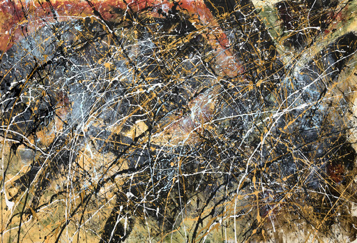 Jean-Jacques MARIE - Gemälde - Abstraction lyrique série A517