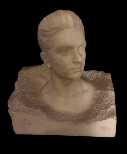 Pietro KÜFFERLE - Sculpture-Volume - Buste de jeune homme