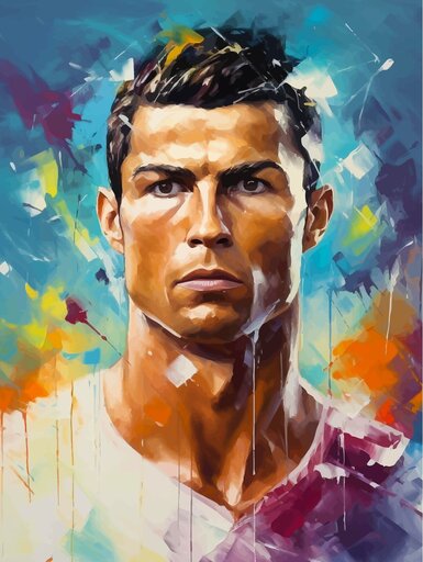 Alberto RICARDO - Print-Multiple - Cristiano Ronaldo 02
