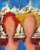 Valerio BETTA - Gemälde -  Emozioni a Venezia con arlecchino----low price