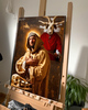 Jacob HITT - Painting - Temptation of Saint Francis of Assisi