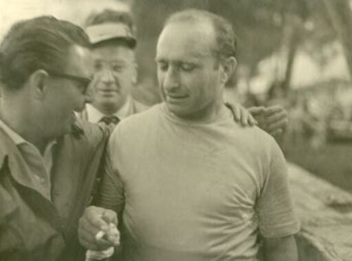 Ezio VITALE - 照片 - Juan Manuel Fangio, Monza, Mille Miglia
