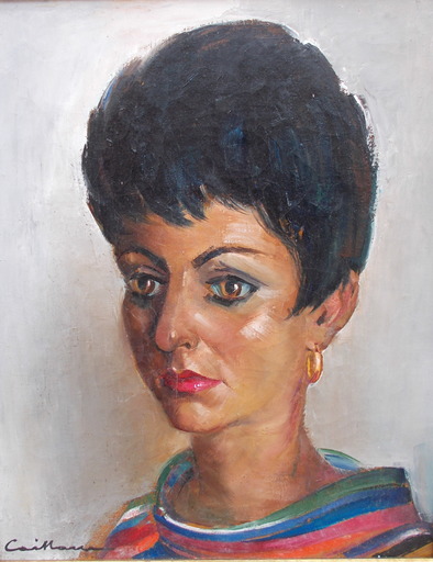 Rodolphe CAILLAUX - Painting - Portrait