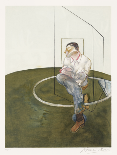 Francis BACON - Stampa-Multiplo - Etude pour un portrait de John Edwards 