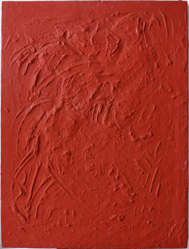Bernard AUBERTIN - Painting - Monocromo rosso
