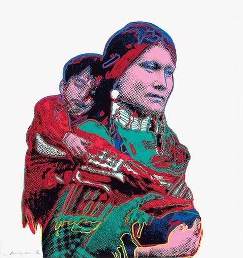 Andy WARHOL - Stampa-Multiplo - Mother and Child (FS II.383)