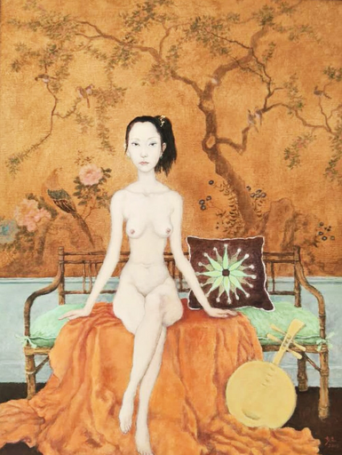 CHEN Shaoli - Painting - Female Nude