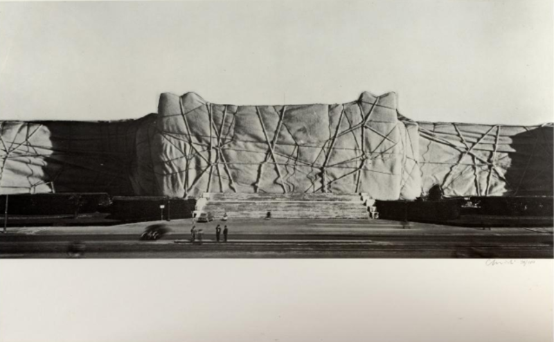 CHRISTO - Print-Multiple - Galleria Nazionale d’Arte Moderna, Wrapped project for Rome,