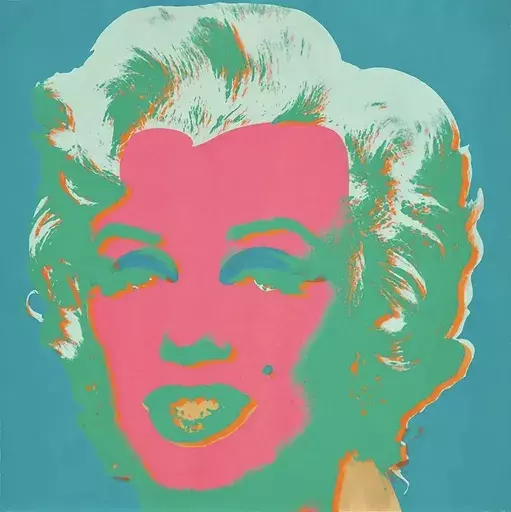 Andy WARHOL - Stampa-Multiplo - Marilyn F. S. 30