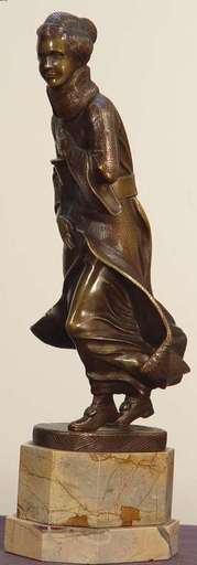 Oskar THIEDE - Sculpture-Volume - The Squall