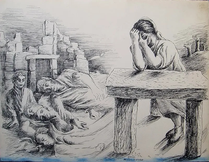 Despues Del A Guerra Manuel Colmeiro Vendita D Arte Online Artprice